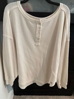 Joylab waffle knit top